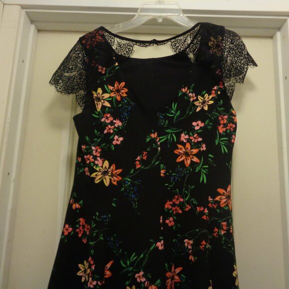 BLACK LACE & GARDEN PARTY GIRL SWEET DRESS 12 - Picture 7 of 7